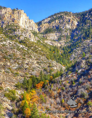 Durrwood Creek Canyon in the Kern River Sierra