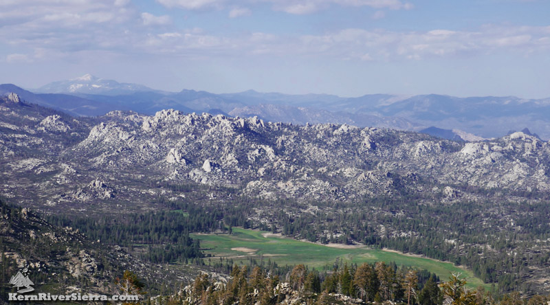 View of Manter Meadow and Domeland Wilderness