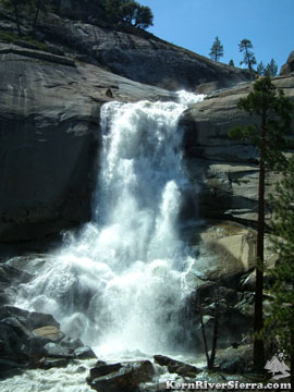 Peppermint Creek Falls in the Sequoia National Forest