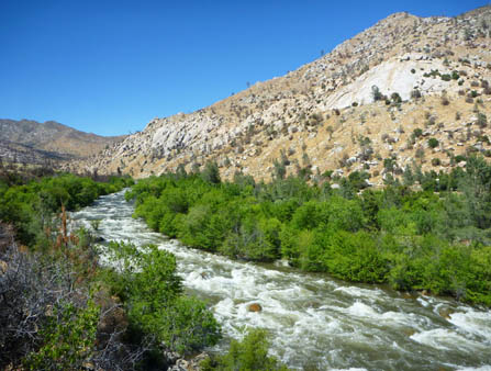 The Kern River - Cable Rapid - from Whiskey Flat Trail