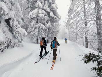 Groomers near Greenhorn Summit