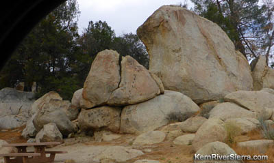 Boulder Gulch Bouldering by Lake Isabella