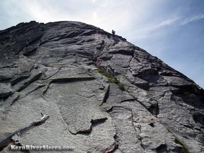 Spirit Rock climbing