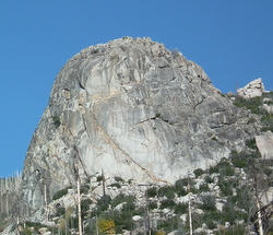 Spirit Rock climbing