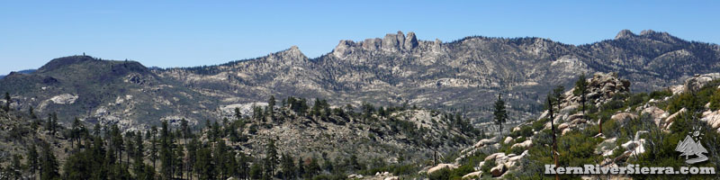 Rockhouse Peak view of Church Dome