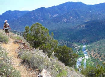 Hiking the Old Flume Trail